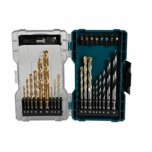 Makita - Set Brocas Madera- Concreto - Metal Y Puntas 27 Piezas