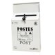 thumbnail image 2 of Creative Iron Mail / Letter / Post / Newspaper Holder Box off-white_Big Letters, 2 of 5