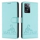 thumbnail image 1 of Funda tipo cartera FOXDOCK para OnePlus Nord N20 SE 4G con soporte, ranuras, RFID, diseño de gato, 1 of 5