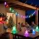 thumbnail image 2 of Guirnalda Solar Navidad 4m 20 Led Renos Arbolitos Multicolor, 2 of 9