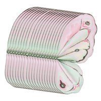 Magideal - 20 Piezas De Papel Para Envolver Flores, Suministros De Floristería, Ala De Mariposa, Papel De Embalaje De Moda Divertido Para Decoración De Fiesta De Rosa Claro