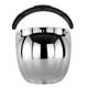 thumbnail image 2 of Visera De Casco De Cara Abierta Visor De Burbuja Para Casco De Motocicleta Lente De PC Plata, 2 of 5