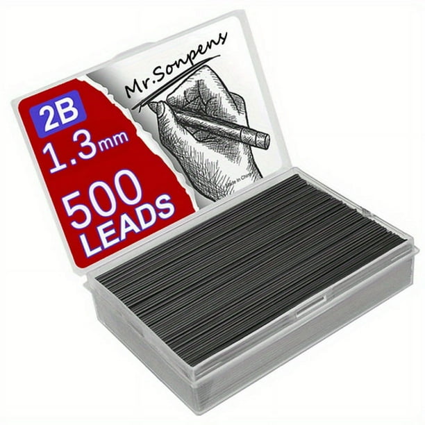 250/500/1000pcs Mechanical Pencil Lead Core: Get Large Capacity Refills for Students at an Affordable Price!