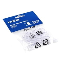 Juego De Bobinas Brother Para Coser Bordado, Paquete De 10 Unidades, Sa156, Transparente