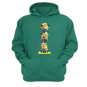 Genérico - Polerón Canguro Pequeños Amarillos Verde Aguamarina Talla Xs Unisex
