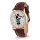 thumbnail image 1 of Reloj Disney Minnie Mouse para Mujer con Correa de Cuero Marrón, 1 of 6