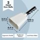 thumbnail image 4 of Pack de 2 cencerros Cow Bells BLUE PANDA para eventos deportivos, 4 of 9