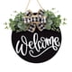 thumbnail image 5 of Letrero colgante de puerta de madera de bienvenida, decoración de porche, decoración artística de pared de 30cm, placa de madera para panadería, café,, 5 of 5