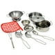thumbnail image 3 of Mini Stainless-Steel Kitchen Toys, Tiny Size, Play House Cooking Utensil Toys For Kids, Cookware Pots Play Set, Educational Kitchen Experience Toy, 3 of 4