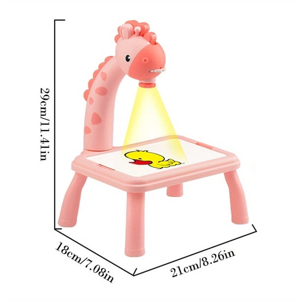 Children Drawing Projector Painting Board Table Detachable Kids Learning Educational Toys