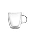 thumbnail image 1 of Vaso de vidrio transparente de doble pared – 350 ml, 1 of 3