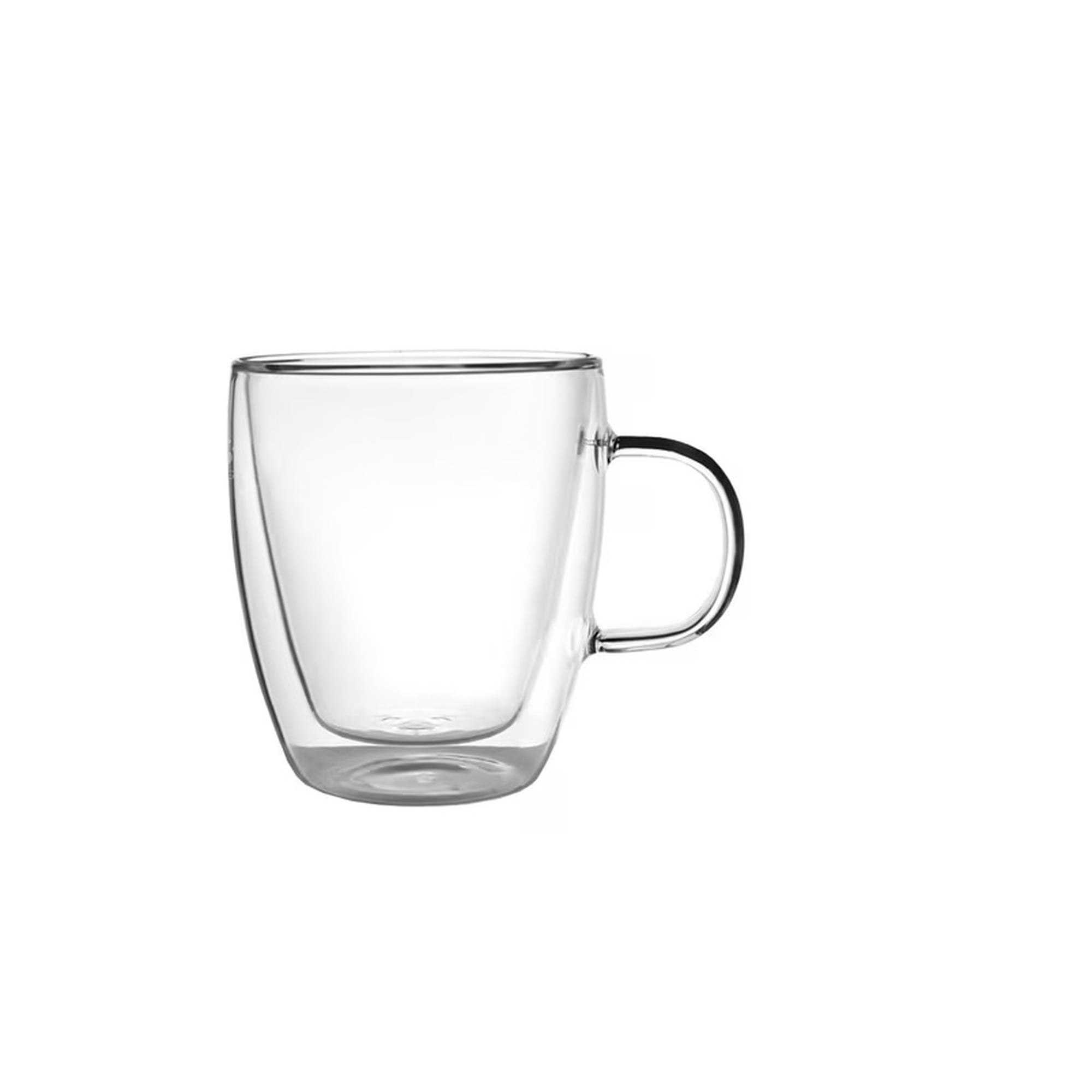 Mc Group - Vaso De Vidrio Transparente De Doble Pared – 350 Ml