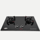 thumbnail image 1 of Cocina Encimera A Gas Licuado 2 Platos Vidrio Templado Premium, 1 of 9