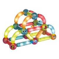 Genérico - Bloques Construcción Magnéticos Ligero Juegos Luces Jhn