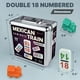 thumbnail image 2 of Juego de dominó Mexican Train Queensell Double 18 con funda, 2 of 3