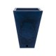 thumbnail image 2 of MACETERO FLORIDIS AZUL MARMOL ZURIQUE 55CM ALTO CON PLATO, 2 of 2