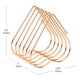 thumbnail image 3 of Organizador de Archivos Mind Reader 14 cm Oro Rosa 5 Compartimentos, 3 of 7