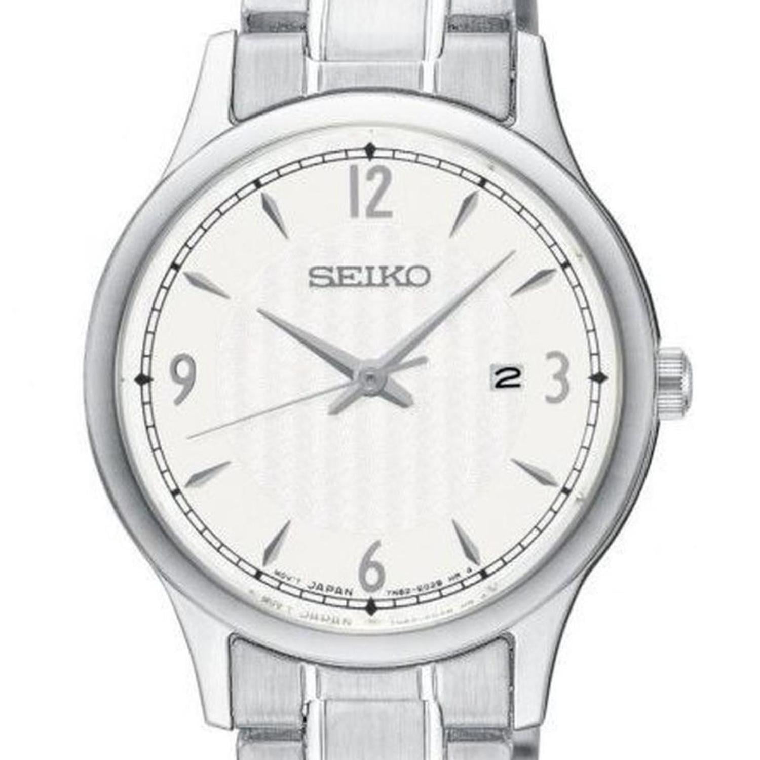 Reloj Seiko Mujer Classic Sxdg93p1 Plateado 29mm