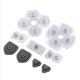 thumbnail image 1 of Kit de Reemplazo de Almohadillas de Goma Conductora para PS4 Modelos JDS-001 y JDS-011, 1 of 4