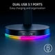 thumbnail image 5 of Soporte para auriculares Razer Base Station V2 Chroma Rosa con RGB, 5 of 8