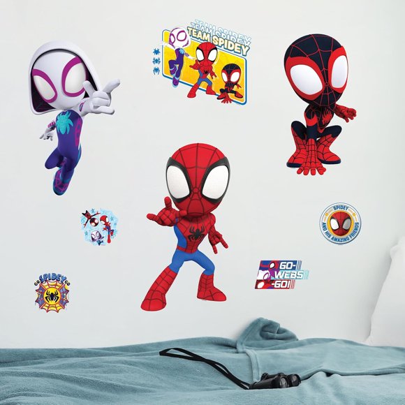 Marvel Spidey and His Amazing Friends Team Wall Decal 111