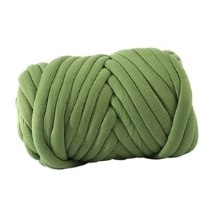 Magideal - Hilo De Lana Grueso, Hilo De Peso, Tela De Ganchillo, Hilo Voluminoso Diy, Hilo Voluminoso Para Estera De Punto, Suéter, Cama, Tapiz De Valla , Verde