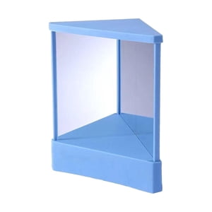 Ioensy - Espejo No Reversible Espejo Cosmético Para Corrección Facial Mesa Sala De Estar S Azul