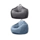 thumbnail image 1 of Audlt Azul Y Gris, Tama?o Adolescente, Bolsa De Frijoles, Funda Para Silla, Ropa De Cama, Almacenamiento De Juguetes, 1 of 5