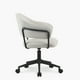 thumbnail image 3 of Silla Home Office Stanford Gris Claro con ruedas, 3 of 9