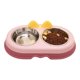 thumbnail image 1 of Posillo doble antivueco orejas rosa, 1 of 2