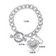 thumbnail image 5 of Pulsera Juicy Couture 19 cm Corazón de Cristal Transparente, 5 of 6
