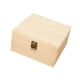 thumbnail image 2 of Caja De Almacenamiento De Madera, Manualidad Para Regalo Artesanal, Caja De Recuerdos Para Decoración De Regalo De Dama De Honor, Tapa De Madera De 19,5x19,5 Cm, 2 of 5