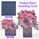thumbnail image 5 of Tarjeta de Felicitación FIAMR 3D Pop‑Up Ramo de Flores, 5 of 6