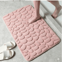 Shopping - Alfombra De Baño Absorbente Suave Bajada De Baño Rosa