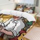 thumbnail image 1 of Oil Painting Style 3-Piece Twin Bed Set - Includes 1 Single Comforter And 2 Pillowcases Bedding - Fade Resistant Microfiber - Oil Painting Style, 1 of 4
