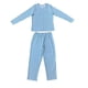 thumbnail image 1 of Pijama Mujer Manga Larga Cozy Celeste Talla XL, 1 of 2