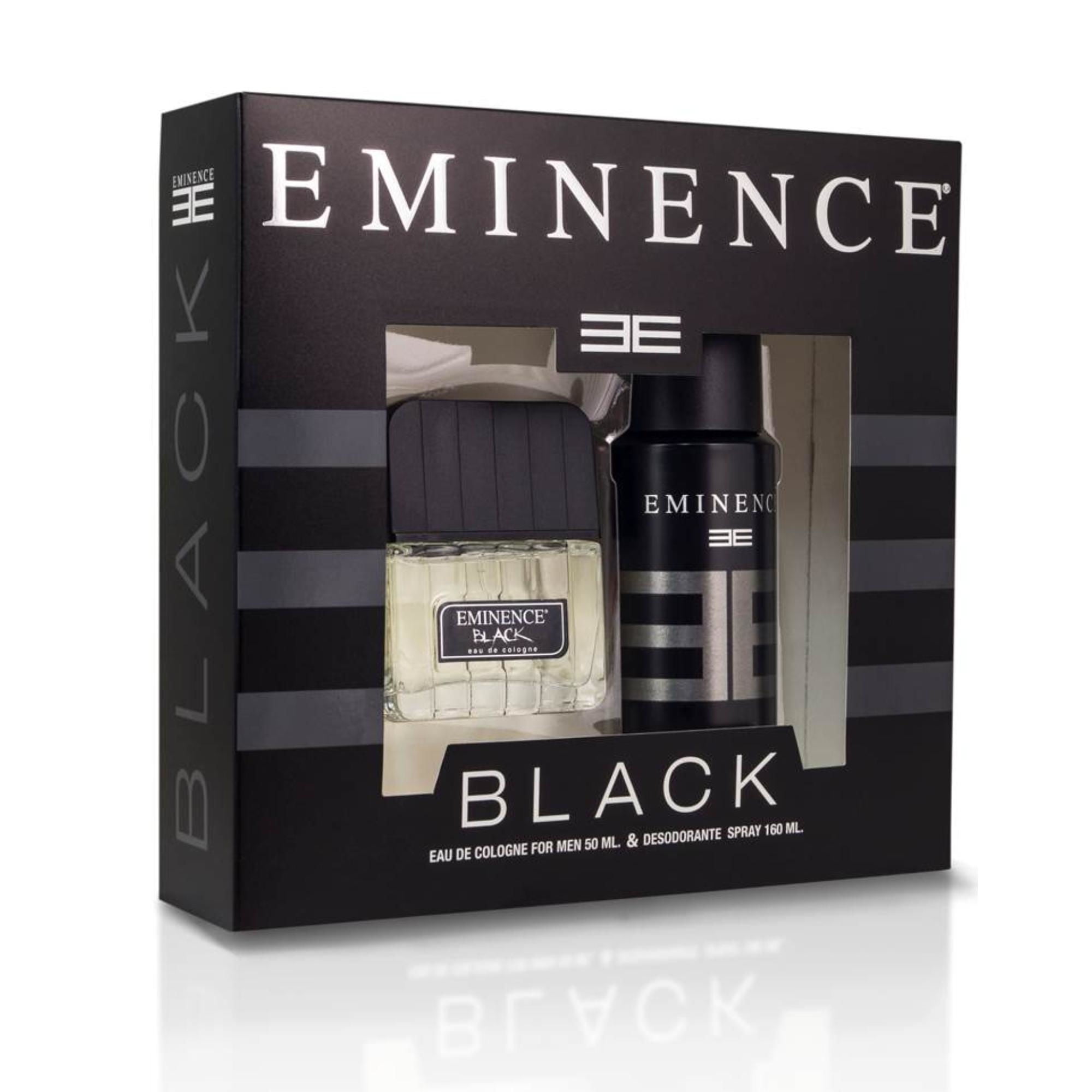 Colonia Black + Desodorante Set 210 ml Eminence