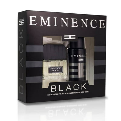 Colonia Black + Desodorante Set 210 Ml Eminence