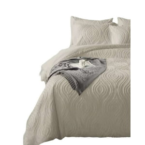 Decoideasemi Spa - Cubrecama Semi Acolchado King Mas 2 Fundas De Almohadas
