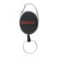 thumbnail image 5 of llavero retráctil mosquetón insignia carrete de retroceso llavero porta clip clip negro, 5 of 5