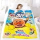 thumbnail image 5 of Anpanman anti-pilling, suave, ligera, esponjosa y acogedora de lujo para hogar y cocina – Perfecta para niños y adultos, 100 x 150 cm, 5 of 6