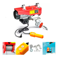 Aspor - Tecle Eléctrico De Levante 500K 12 Metros Cable Acero 1050W