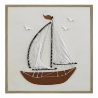 Genérico - Cuadro Decorativo Adorno Pared Barco Arte Hogar Jhn