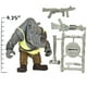thumbnail image 3 of Figura de acción Teenage Mutant Ninja Turtles Rocksteady 10 cm, 3 of 3