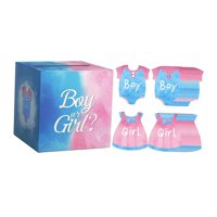 Magideal - Caja De Colección De Urnas De Revelación De Género, Caja De Votación Portátil Para Baby Shower, Juegos De Votación Para Juegos, Actividades De Regalo,