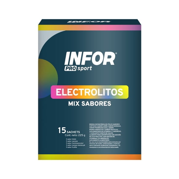 INFOR PRO SPORT ELECTROLITOS MIX 15UN