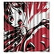 thumbnail image 1 of Cortina de ducha para baño con ganchos, diseño de saiko dagashi, tóxica y con olor, 66 x 72 pulgadas, 1 of 3