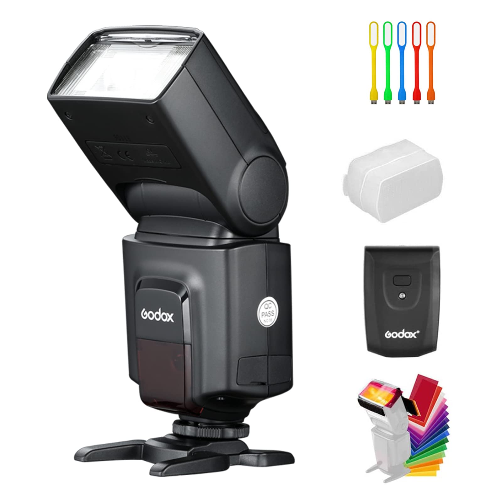 Cámara Flash Speedlite Godox Tt520Ii Inalámbrica 433Mhz Gn33