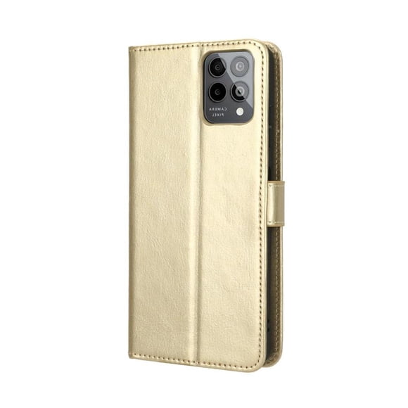 Funda tipo libro para T-Mobile REVVL 6 Pro 5G, cartera todo‑en‑uno, funda multifuncional con tarjetero y correa de muñeca desmontable