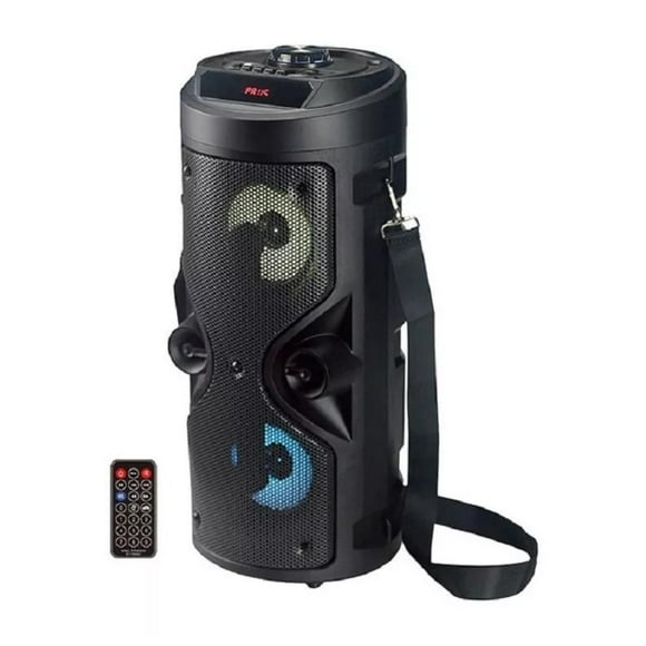 Parlante Bluetooth Microfono Usb Aux 12w Rms Led Lbpb4200